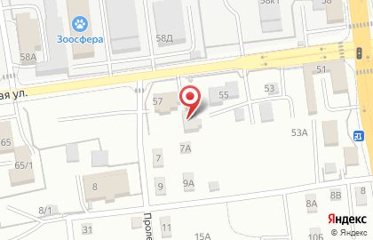 Баня-сауна Лужники на Украинской улице на карте