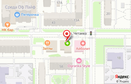 Магазин канцелярских товаров Циркуль в Ново-Савиновском районе на карте