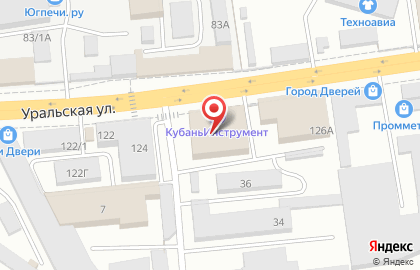 Компания АНЭП-Металл на Уральской улице на карте