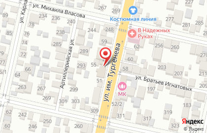 Окнова на карте