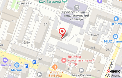Профессионально-педагогический колледж СГТУ им. Гагарина Ю.А. на карте