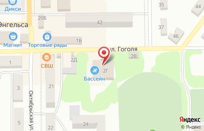 Липковский плавательный бассейн на карте