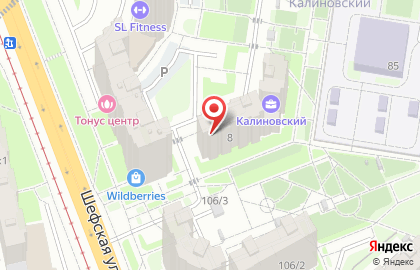 Частный детский сад 38 попугаев в Орджоникидзевском районе на карте