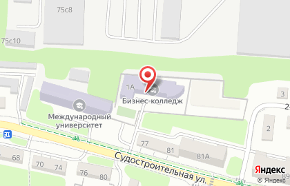 Калининградский бизнес колледж на карте
