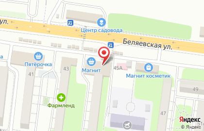 Магазин цветов в Оренбурге на карте