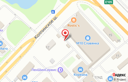 Киоск по продаже рыбы в Пушкинском районе на карте