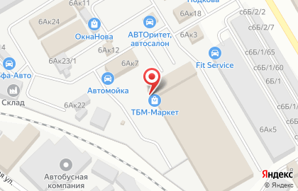 Компания Двери-маркет в Куйбышевском районе на карте