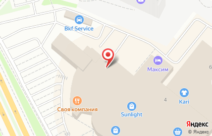 Детская игровая площадка Муравейник в Чкаловском районе на карте