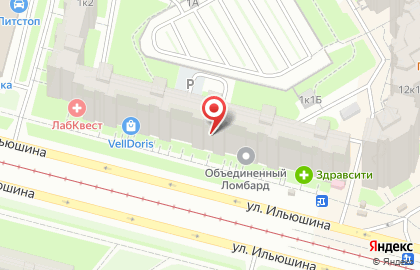 Чп Федотов на карте