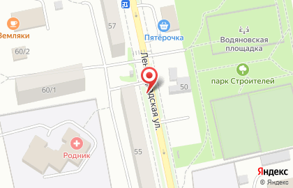 Ермак на улице Ленинградской на карте