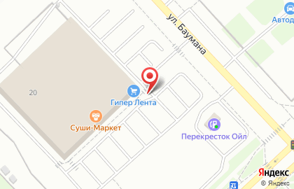 Агентство праздничных услуг Импровиз на улице Баумана на карте