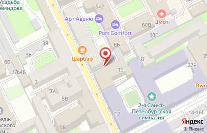 Библиотека Академии Наук при Русском Географическом Обществе на карте