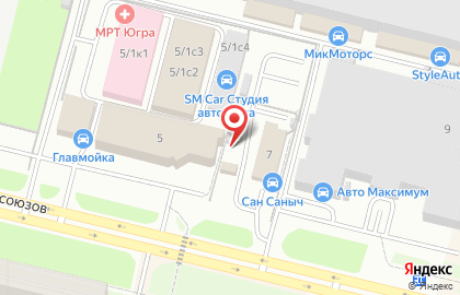 Автостоянка Сан Саныч на карте