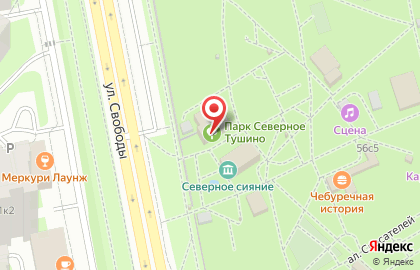 Парк Северное Тушино на карте