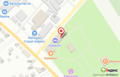 Кафе Мармелад на Октябрьской улице на карте