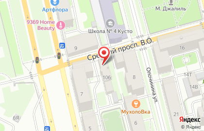 Центр турподготовки на карте