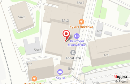 Школа танцев Афродита на метро Дмитровская на карте