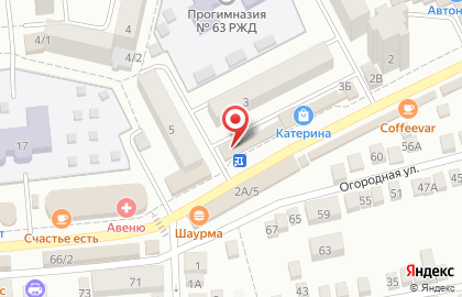 Продуктовый магазин Олеся в Ростове-на-Дону на карте