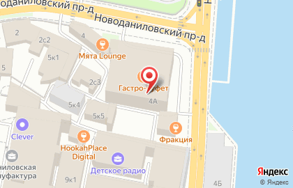 Медицинский центр Частный медик 24 на Новоданиловской набережной на карте