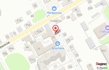 Книжный магазин Аистенок в Центральном районе на карте