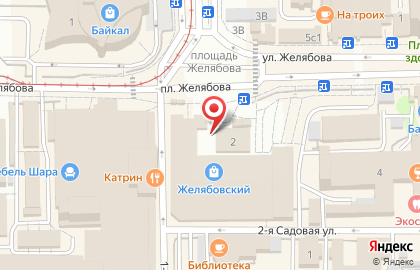 Парикмахерская Легенда на улице Желябова на карте