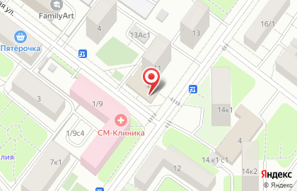 Копировальный автомат Копиркин на Солнечногорской улице на карте