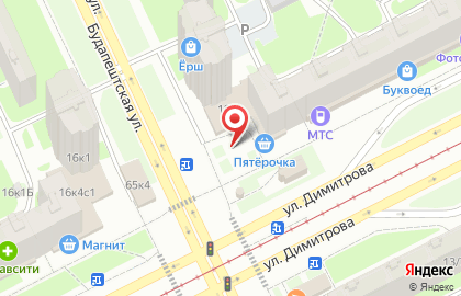 Магазин овощей и фруктов Фруктовиков в Фрунзенском районе на карте