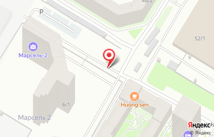 Автостоянка в Новосибирске на карте