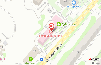 Городская больница г. Костромы в Костроме на карте