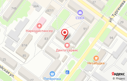 Optovik, копировальный центр на карте
