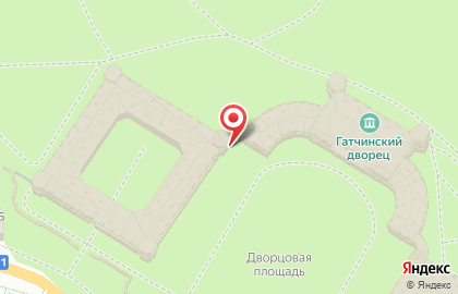 Большой Гатчинский дворец на карте