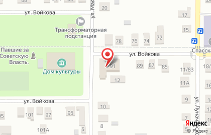 Отделение МВД России по Спасскому району на карте