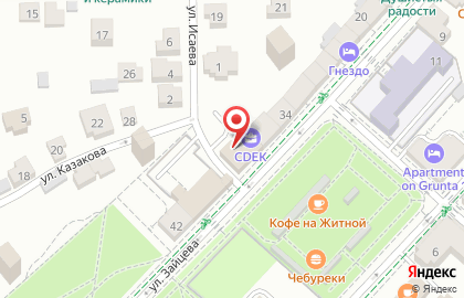 Интернет-магазин необычных подарков Подарки от Михалыча на улице Зайцева на карте