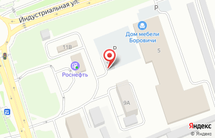 Автостоянка в Пскове на карте