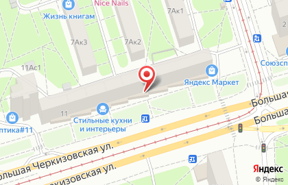 ТЕРВОЛИНА на Партизанской (ул Черкизовская Б.) на карте