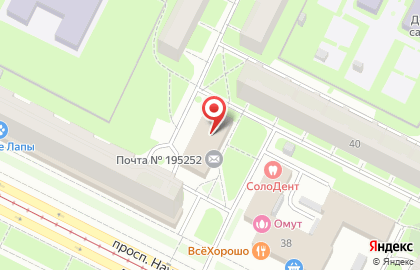 Мастерская по ремонту обуви на проспекте Науки, 36 к1 на карте