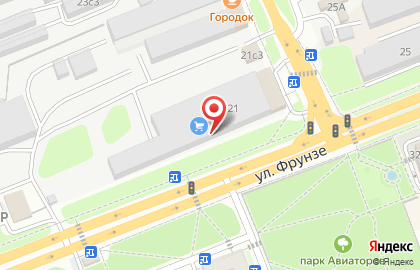 ЗАО Банкомат, Банк ВТБ24 на улице Фрунзе на карте