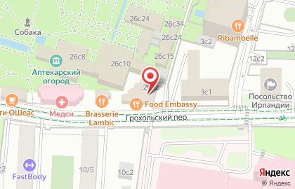 Пиццерия Антонио в Мещанском районе на карте