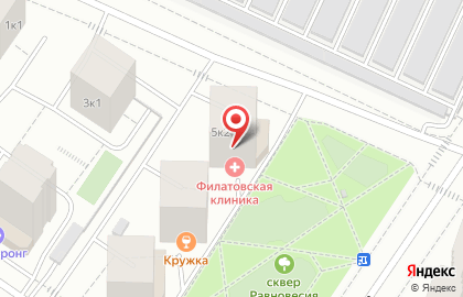 Многопрофильный медицинский центр Филатовская клиника на улице Николая Зелинского на карте
