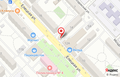 Ломбард Руно в Ворошиловском районе на карте
