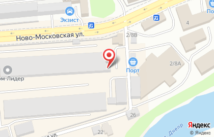 Магазин канцелярских товаров GrossHaus на Ново-Московской улице на карте