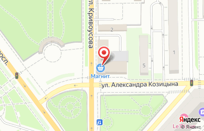 Юридическая компания по банкротству физических лиц Бизнес-Юрист на улице Александра Козицына на карте