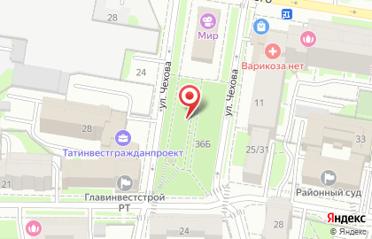 Старая Мельница на улице Чехова на карте
