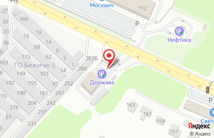 Держава на Флотской улице на карте