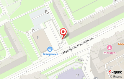 Автостоянка в Санкт-Петербурге на карте