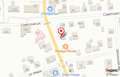 Магазин автозапчастей Вираж на Свердловской улице на карте