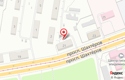 Строящиеся объекты на проспекте Шахтёров на карте