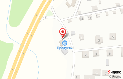 Продуктовый магазин в Кирове на карте