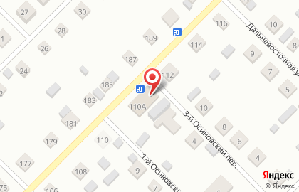 Продуктовый магазин в Иркутске на карте