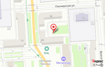 Волховторг, Магазин # 2 Центральный на карте